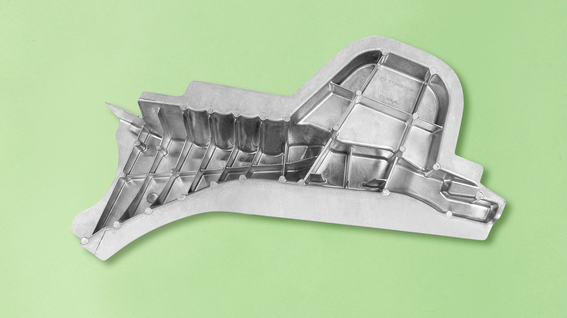 戴姆勒-B柱（绿底）