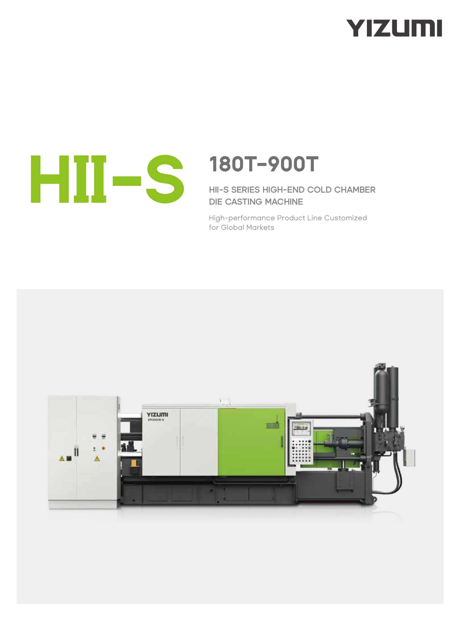 HII-S Series Cold Chamber Die Casting Machine Brochure (180T-900T)