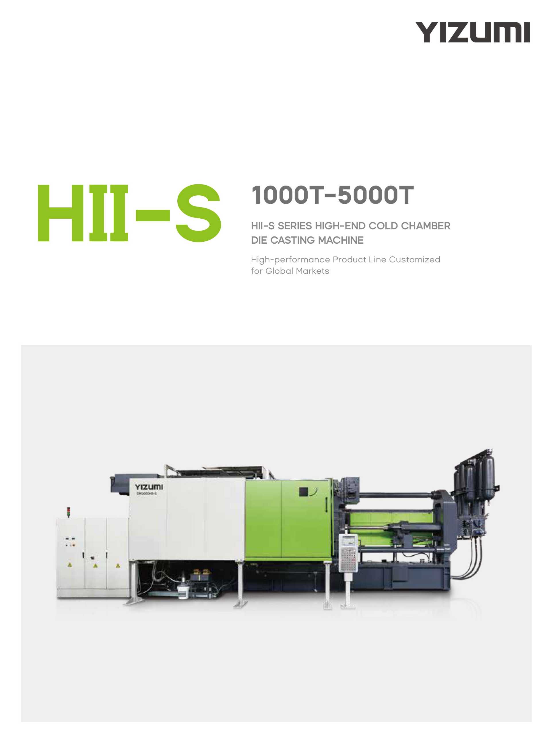 HII-S Series Cold Chamber Die Casting Machine Brochure(1000T-9000T)